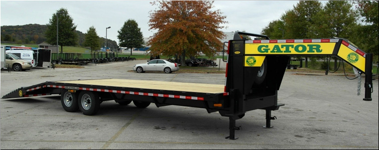 Gooseneck flat bed trailer for sale14k  Bourbon County, Kentucky